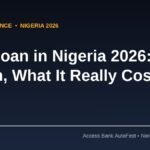 Car loan in Nigeria 2026 banner showing vehicle financing options with 10 percent down payment
