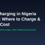 EV charging in Nigeria 2026 banner: where to charge and real running cost vs petrol