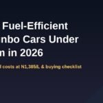 Banner: best fuel-efficient tokunbo cars under N10m in Nigeria 2026 - prices and fuel costs