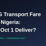 CNG transport fare cut Nigeria banner