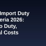 EV import duty Nigeria 2026 banner