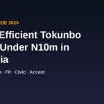 Fuel-efficient tokunbo cars under N10 million in Nigeria 2026 buyer guide banner
