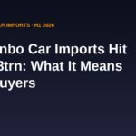 Banner: Tokunbo car imports hit N1.18 trillion in Nigeria in H1 2026 - what it means for buyers